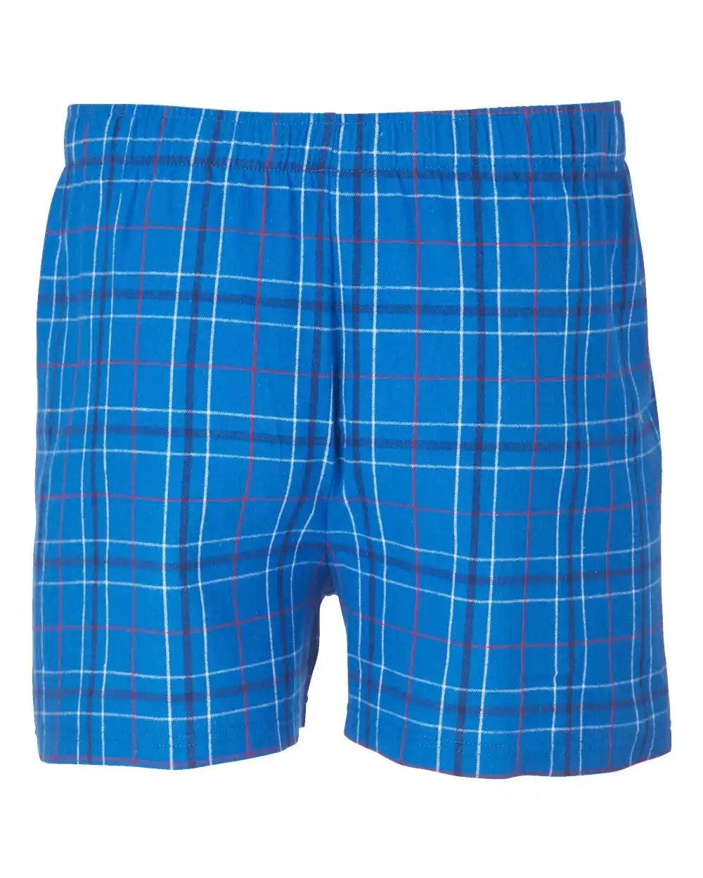 Boxercraft Bm6701 Double Brushed Flannel Boxers - Royal Field Day Plaid - Xs