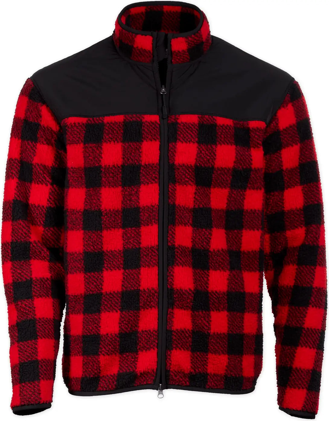 Boxercraft Bm8102 Everest Peak Jacket - Red Blk Buffalo Plaid