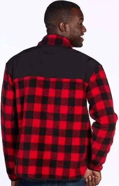 Boxercraft Bm8102 Everest Peak Jacket - Red Buffalo Black