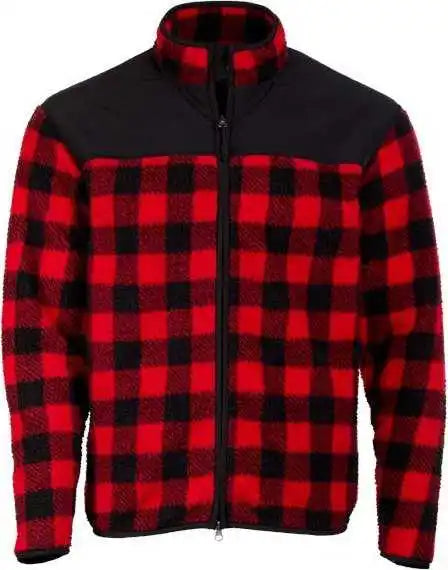 Boxercraft Bm8102 Everest Peak Jacket - Red Buffalo Black