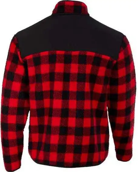 Boxercraft Bm8102 Everest Peak Jacket - Red Buffalo Black