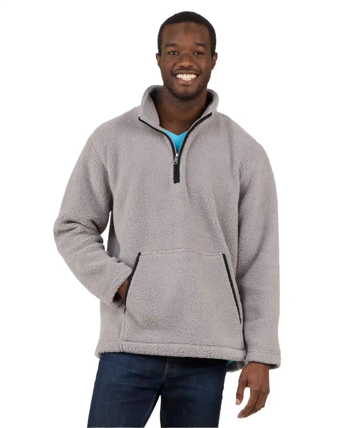 Boxercraft Bm8510 Everest Quarter Zip Fleece Pullover - Oxford