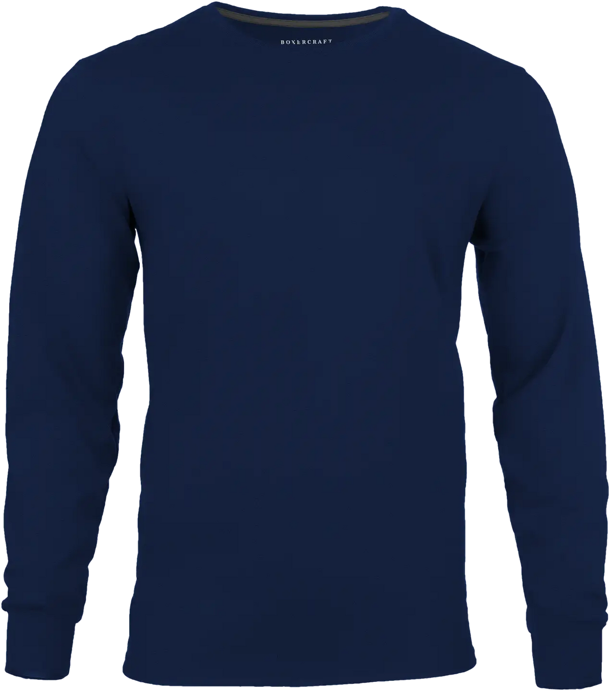 Boxercraft Bu3102 Essential Long Sleeve Tee - Navy - Adult Xs