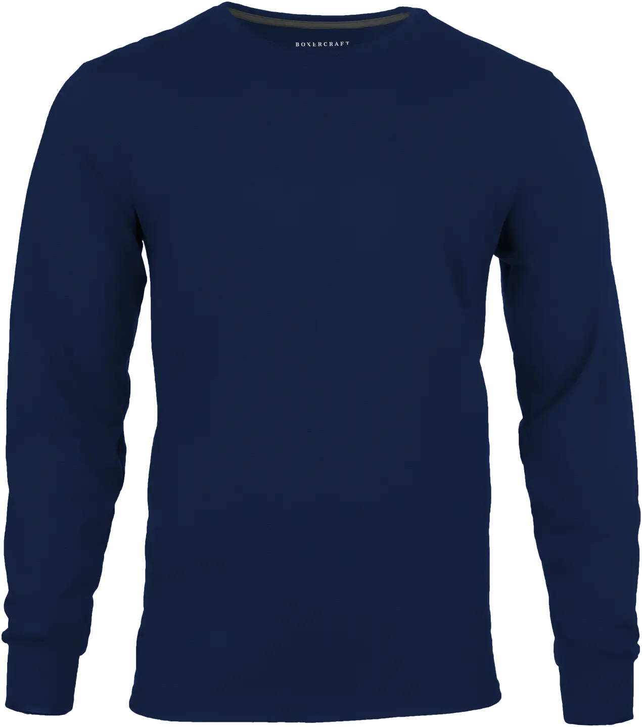 Boxercraft Bu3102 Essential Long Sleeve Tee - Navy - Adult Xs
