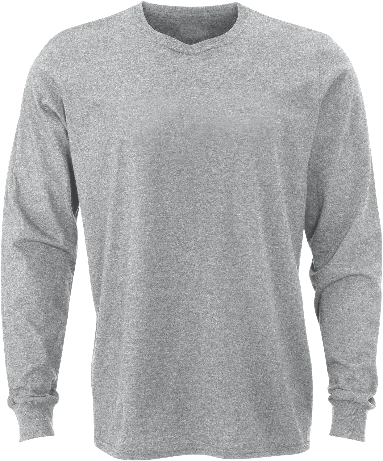 Boxercraft Bu3102 Essential Long Sleeve Tee - Oxford Heather - Gray / Adult Xs