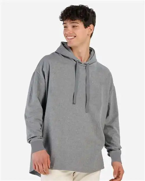 Boxercraft Bu5301 Unisex Flannel Hooded Pullover - Oxford Heather - Xs