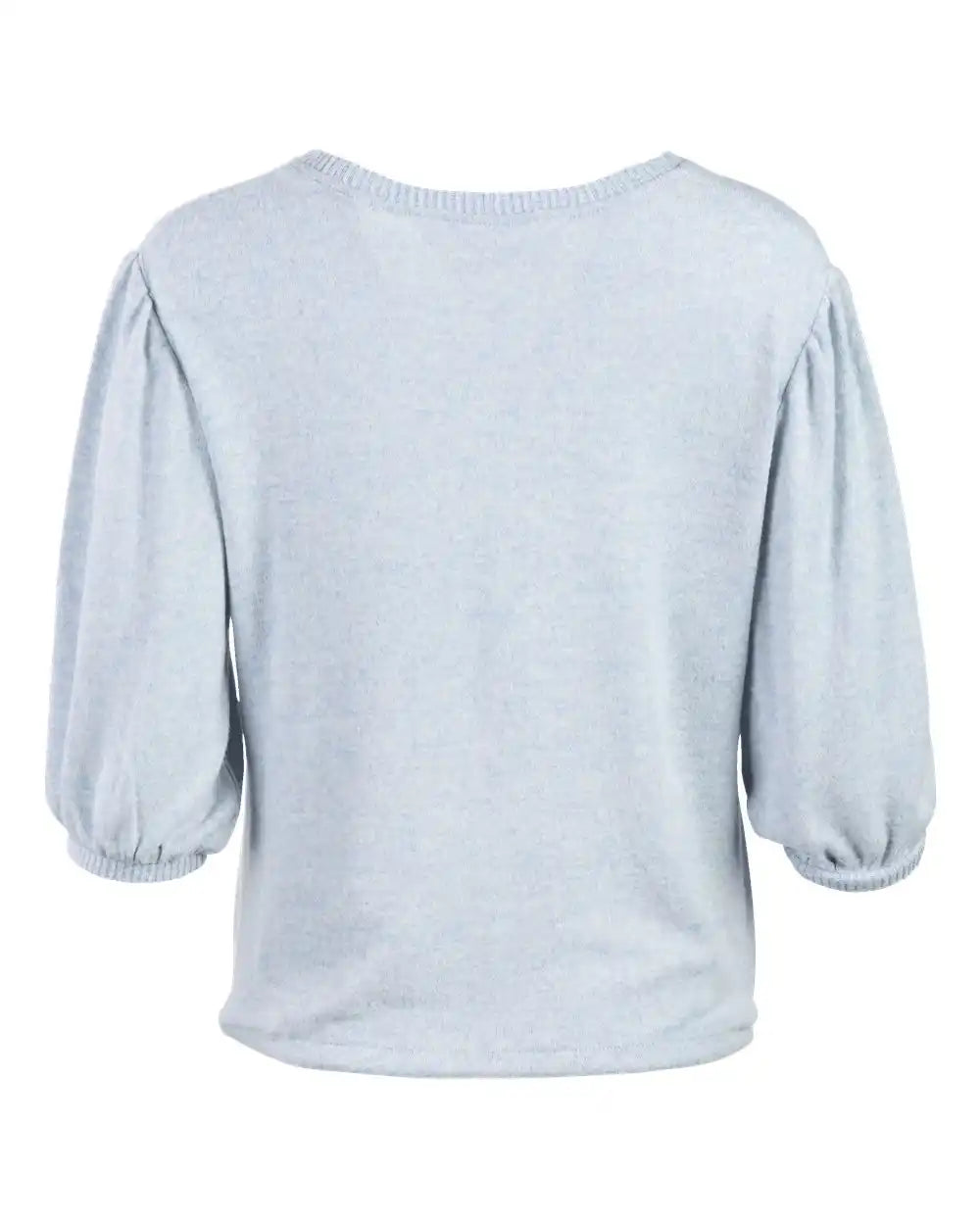 Boxercraft Bw1101 Women’s Cuddle Puff Sleeve - Sky Blue Heather - s