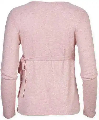 Boxercraft Bw1301 Women’s Cuddle Wrap Top Blush Heather
