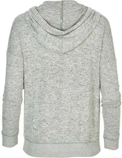 Boxercraft Bw1501 Women’s Cuddle Fleece Hooded Pullover - Sage Heather