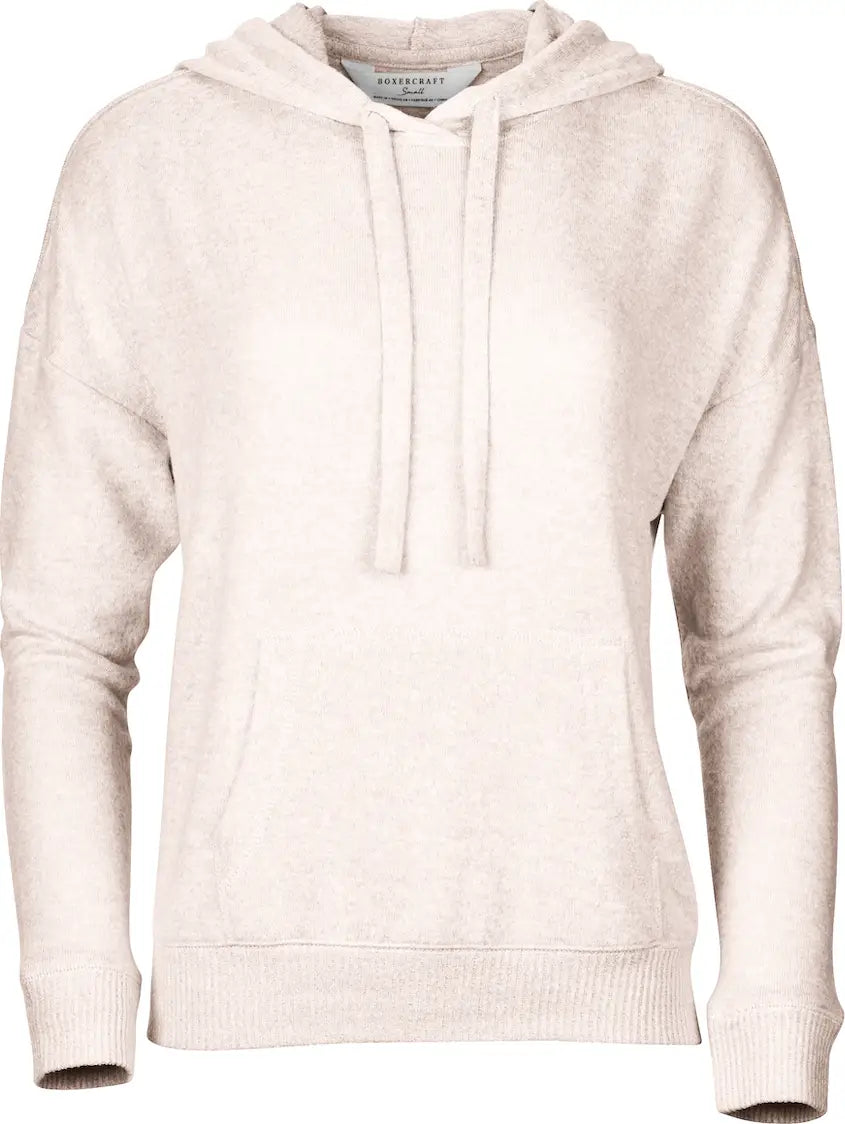 Boxercraft Bw1501 Women’s Cuddle Soft Hoodie - Espresso Heather - Coffee / Ladies Xs