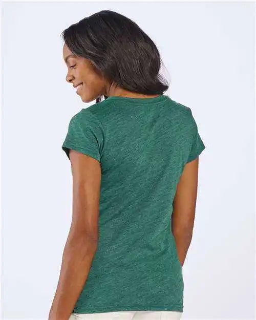 Boxercraft Bw2101 Women’s Tri Blend t Shirt Hunter Heather