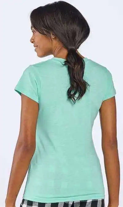 Boxercraft Bw2101 Women’s Tri Blend t Shirt Mint Heather
