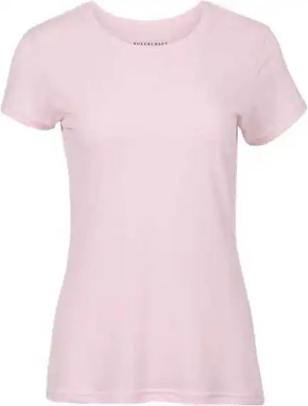 Boxercraft Bw2101 Women’s Tri Blend t Shirt Pale Pink Heather