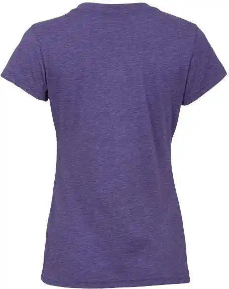 Boxercraft Bw2101 Women’s Tri Blend t Shirt Purple Heather