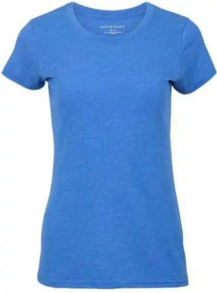 Boxercraft Bw2101 Women’s Tri Blend t Shirt Royal Heather