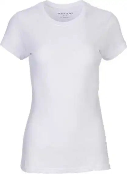 Boxercraft Bw2101 Women’s Tri-blend T-shirt - White