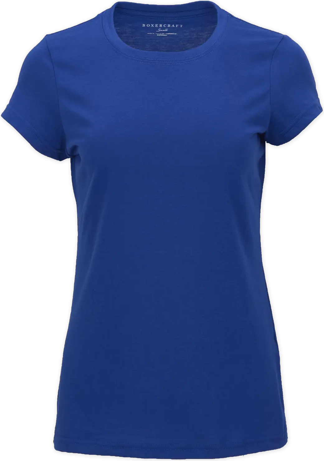 Boxercraft Bw2104 Women’s Crewneck Tee - Electric Royal - Ladies Xs