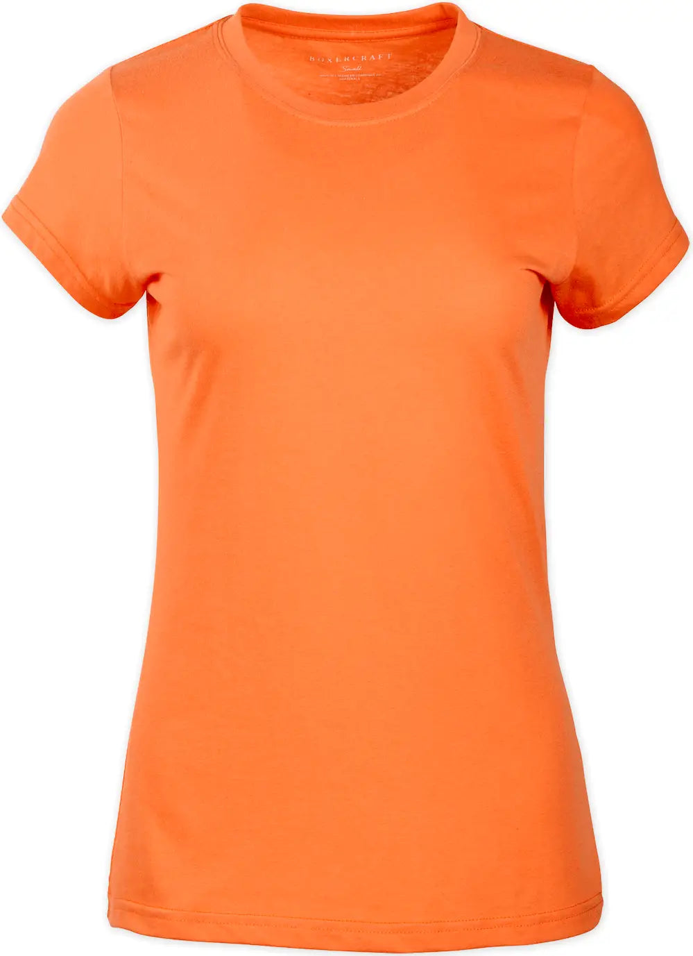 Boxercraft Bw2104 Women’s Crewneck Tee - Mandarin - Orange / Ladies Xs