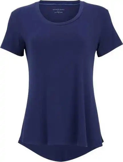 Boxercraft Bw2105 Women’s Bamboo Scoop Neck T-shirt - Navy