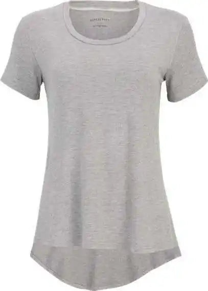 Boxercraft Bw2105 Women’s Bamboo Scoop Neck T-shirt - Oxford Heather