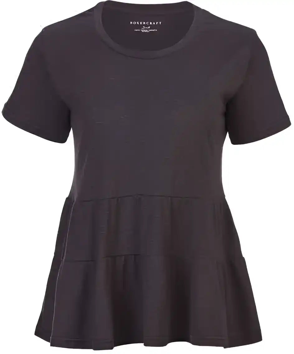 Boxercraft Bw2401 Women’s Willow T-shirt - Black