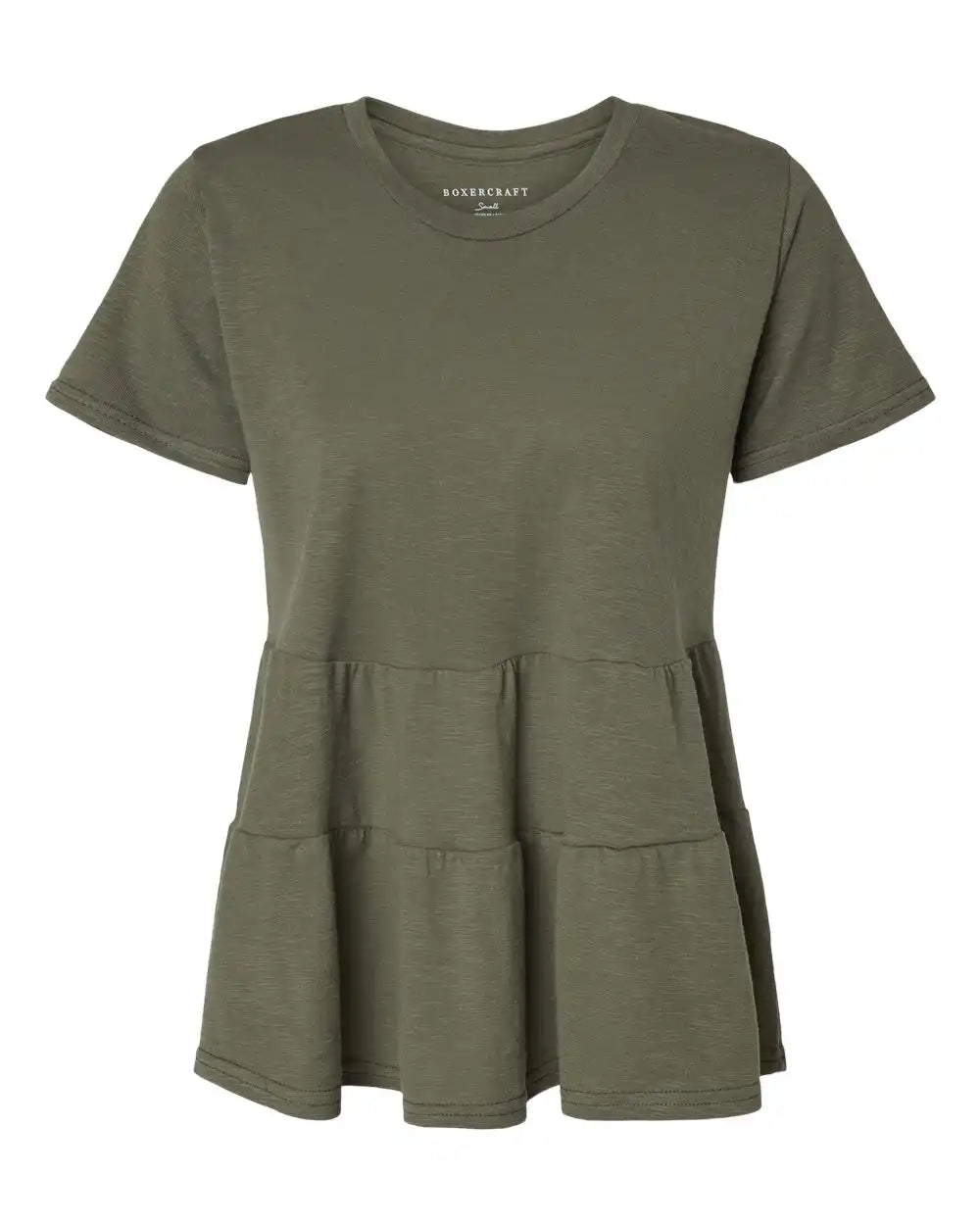Boxercraft Bw2401 Women’s Willow T-shirt - Olive - Xs