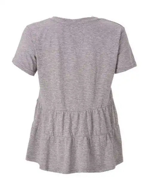 Boxercraft Bw2401 Women’s Willow T-shirt - Oxford Heather