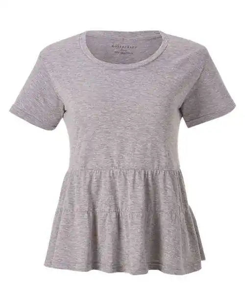 Boxercraft Bw2401 Women’s Willow T-shirt - Oxford Heather