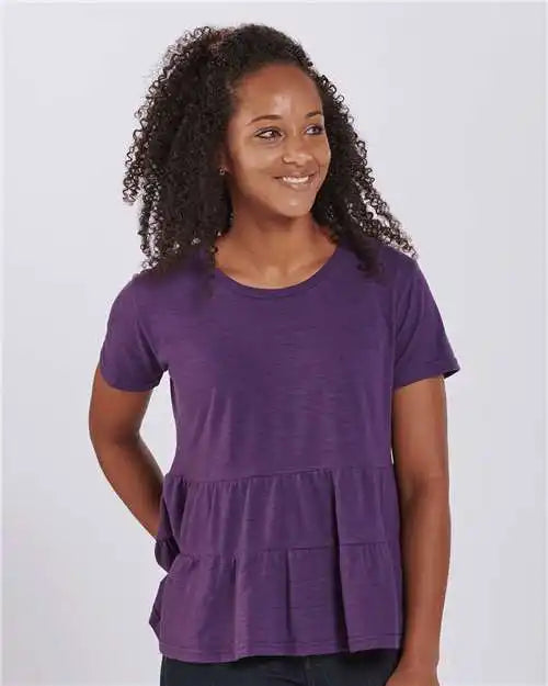 Boxercraft Bw2401 Women’s Willow T-shirt - Purple