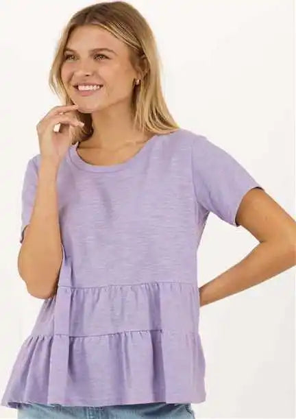 Boxercraft Bw2401 Women’s Willow t Shirt Wisteria