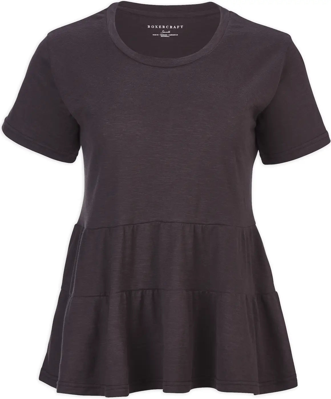 Boxercraft Bw2401 Women’s Willow Tee - Black - Ladies Xs