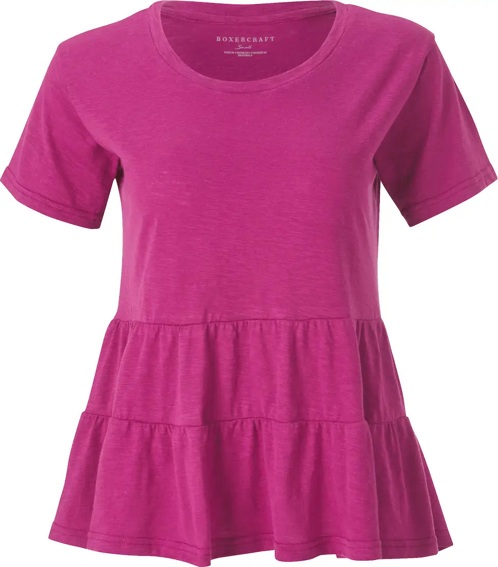 Boxercraft Bw2401 Women’s Willow Tee - Orchid - Ladies Xs
