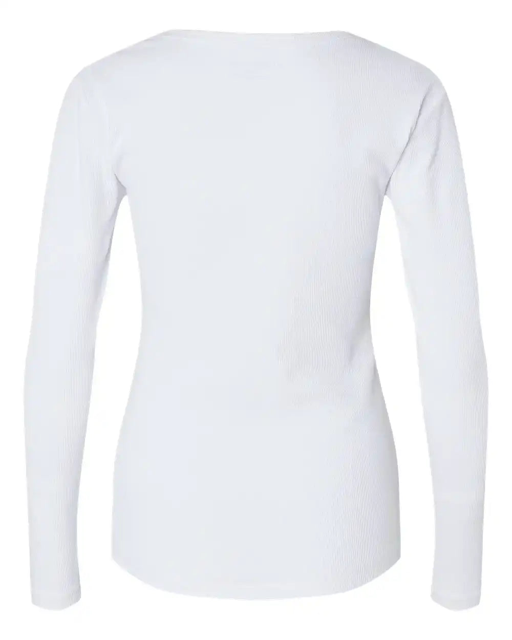 Boxercraft Bw2402 Women’s Harper Long Sleeve Henley - White
