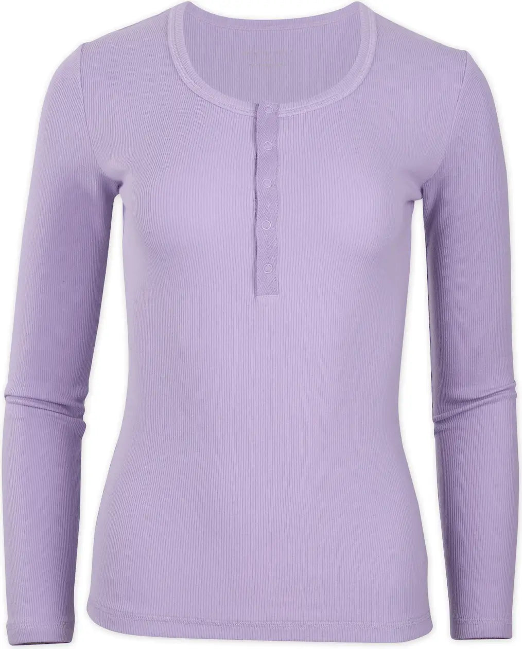 Boxercraft Bw2402 Women’s Harper Rib Henley - Wisteria - Ladies Xs