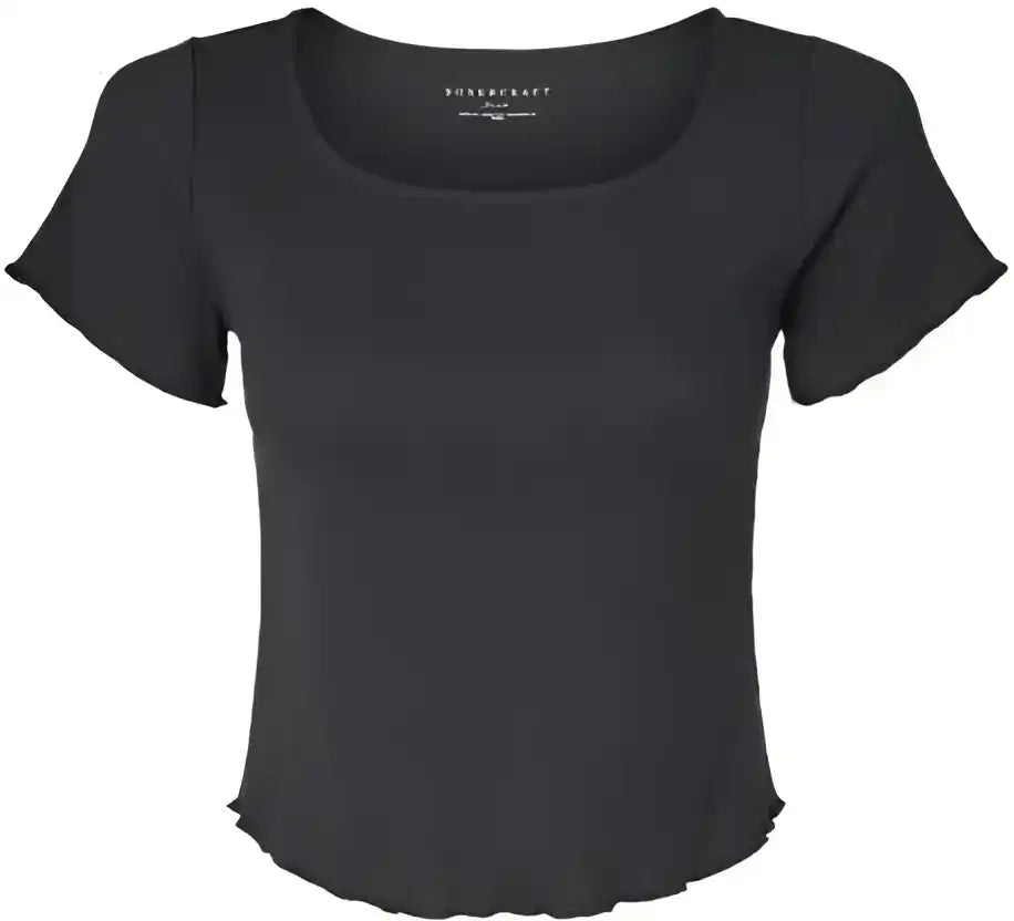 Boxercraft Bw2403 Women’s Baby Rib t Shirt Black