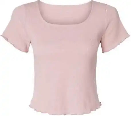 Boxercraft Bw2403 Women’s Baby Rib T-shirt - Blush