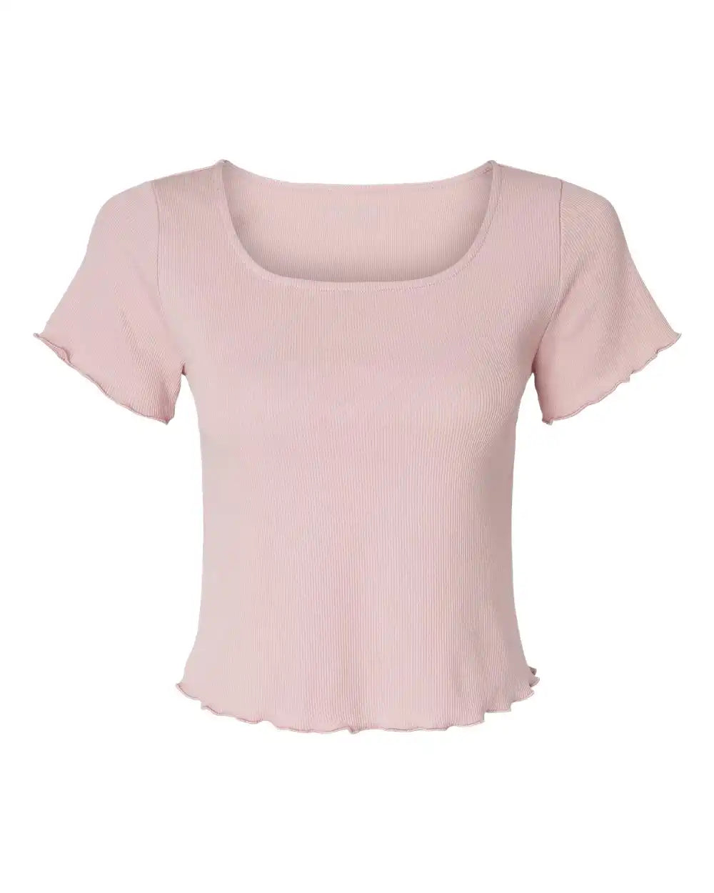 Boxercraft Bw2403 Women’s Baby Rib T-shirt - Blush - Xs