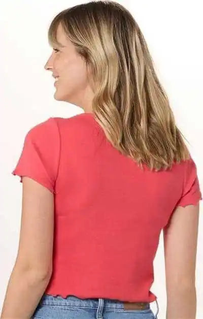 Boxercraft Bw2403 Women’s Baby Rib T-shirt - Paradise