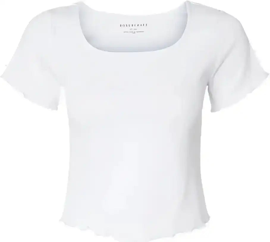 Boxercraft Bw2403 Women’s Baby Rib t Shirt White