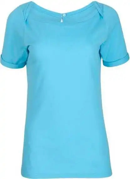 Boxercraft Bw2404 Women’s Carefree T-shirt - Pacific Blue