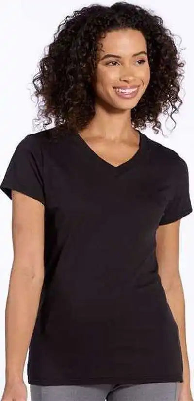 Boxercraft Bw2405 Women’s Bella Crossback T-shirt - Black