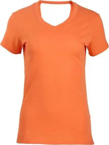 Boxercraft Bw2405 Women’s Bella Crossback T-shirt - Mandarin
