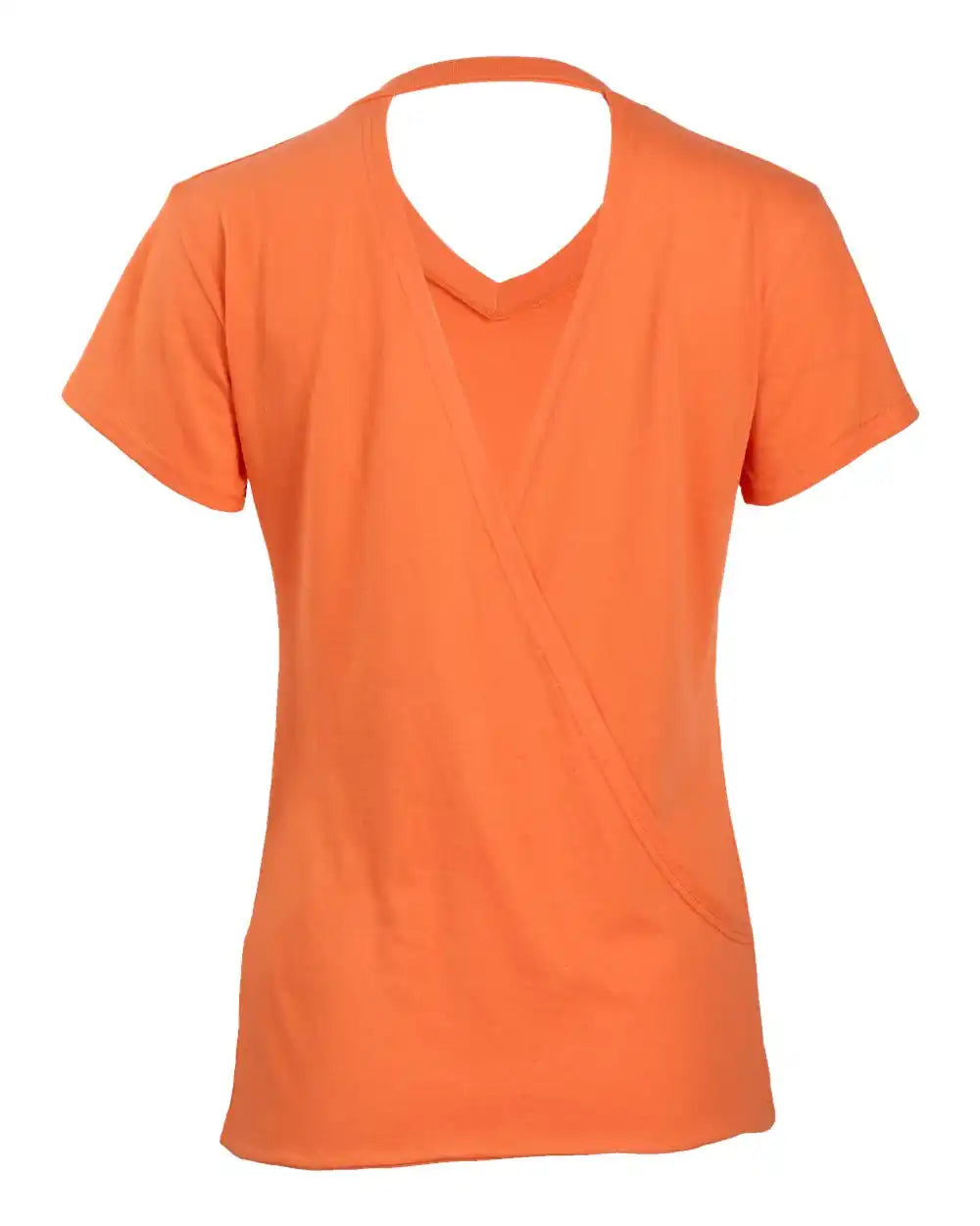 Boxercraft Bw2405 Women’s Bella Crossback T-shirt - Mandarin - Xs