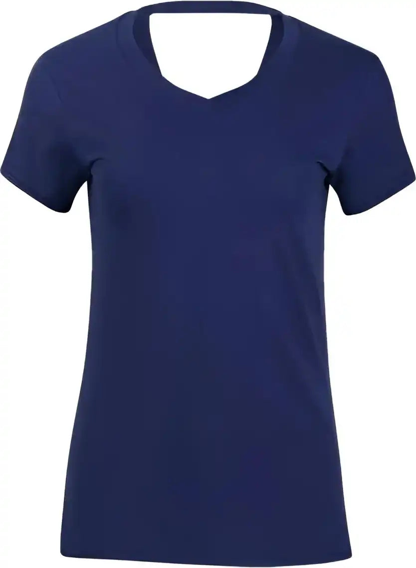 Boxercraft Bw2405 Women’s Bella Crossback T-shirt - Navy