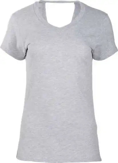 Boxercraft Bw2405 Women’s Bella Crossback T-shirt - Oxford Heather