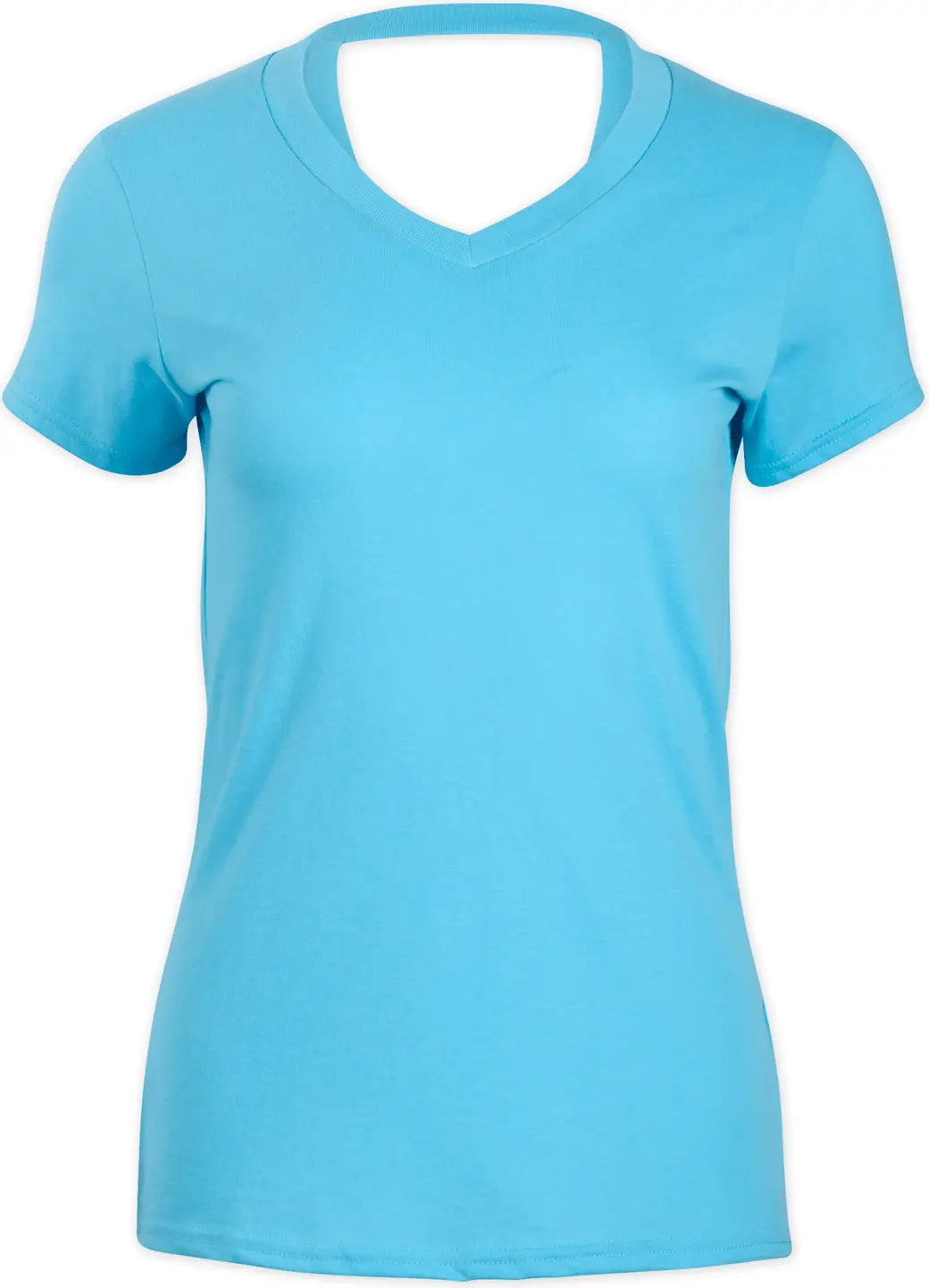Boxercraft Bw2405 Women’s Bella Crossback Tee - Pacific Blue - Columbia / Ladies Xs