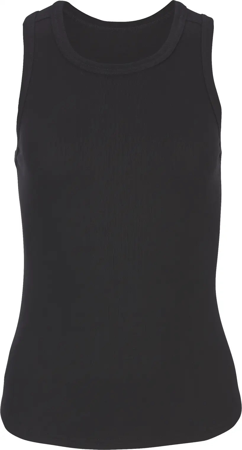 Boxercraft Bw2501 Adrienne Rib Tank - Black - Ladies Xs