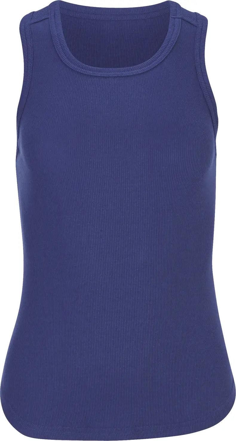 Boxercraft Bw2501 Adrienne Rib Tank - Navy - Ladies Xs