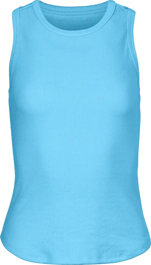 Boxercraft Bw2501 Adrienne Rib Tank - Pacific Blue