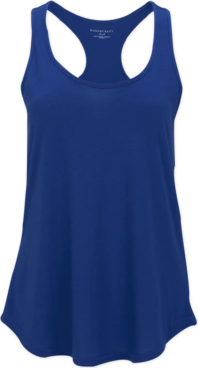 Boxercraft Bw2502 Essential Racerback Tank T90 - Electric Royal - Ladies Xs